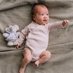 Soft Knit Baby Onesie